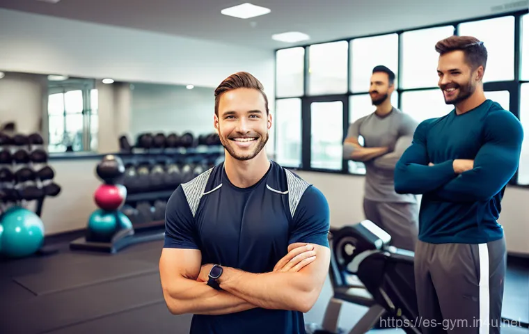 피트니스 경영사 근무 환경의 장단점 - **Prompt 1: Dynamic Team Leadership in a Modern Fitness Center**
    "A vibrant, wide-angle shot ins...