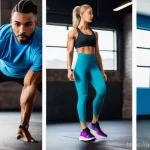 피트니스 경영사 실습 전 필수 준비사항 - Here are three image generation prompts in English, designed to capture the essence of the modern fi...